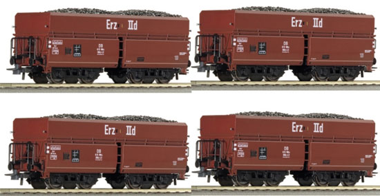 4 Piece #2: Self-Unloading Hopper cars<br /><a href='images/pictures/Roco/66129.jpg' target='_blank'>Full size image</a>
